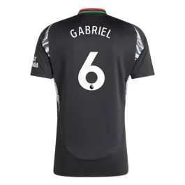 Arsenal Gabriel 6 Uitshirt 2024-2025 Voetbaltenue
