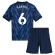 Arsenal Gabriel 6 Uitshirt Kids 2025-2026 Voetbaltenue
