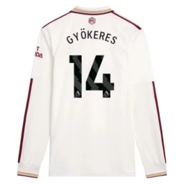 Arsenal Gyökeres 14 Third Shirt 2025-2026 L/S Voetbaltenue
