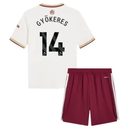 Arsenal Gyökeres 14 Third Shirt Kids 2025-2026 Voetbaltenue