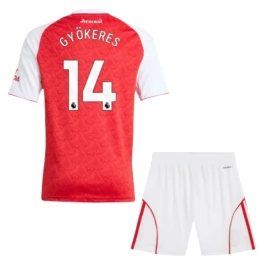 Arsenal Gyökeres 14 Thuisshirt Kids 2025-2026 Voetbaltenue
