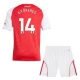 Arsenal Gyökeres 14 Thuisshirt Kids 2025-2026 Voetbaltenue