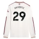 Arsenal Havertz 29 Third Shirt 2025-2026 L/S Voetbaltenue