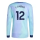 Arsenal J.Timber 12 Third Shirt 2024-2025 L/S Voetbaltenue