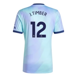 Arsenal J.Timber 12 Third Shirt 2024-2025 Voetbaltenue