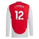 Arsenal J.Timber 12 Thuisshirt 2024-2025 L/S Voetbaltenue