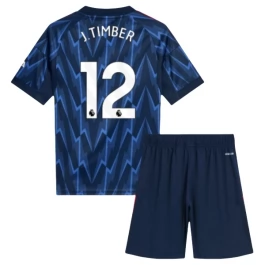 Arsenal J.Timber 12 Uitshirt Kids 2025-2026 Voetbaltenue