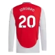 Arsenal Jorginho 20 Thuisshirt 2024-2025 L/S Voetbaltenue
