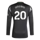 Arsenal Jorginho 20 Uitshirt 2024-2025 L/S Voetbaltenue