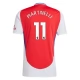 Arsenal Martinelli 11 Thuisshirt 2024-2025 Voetbaltenue