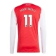 Arsenal Martinelli 11 Thuisshirt 2025-2026 L/S Voetbaltenue