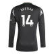 Arsenal Nketiah 14 Uitshirt 2024-2025 L/S Voetbaltenue