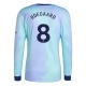 Arsenal Ødegaard 8 Third Shirt 2024-2025 L/S Voetbaltenue