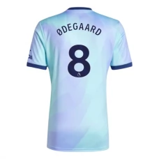 Arsenal Ødegaard 8 Third Shirt 2024-2025 Voetbaltenue Arsenal Ødegaard 8 Third Shirt 2024-2025 Voetbaltenue