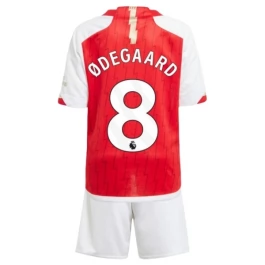 Arsenal Ødegaard 8 Thuisshirt Kids 2023-2024 Voetbaltenue