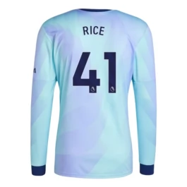 Arsenal Rice 41 Third Shirt 2024-2025 L/S Voetbaltenue