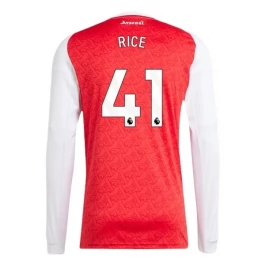 Arsenal Rice 41 Thuisshirt 2025-2026 L/S Voetbaltenue
