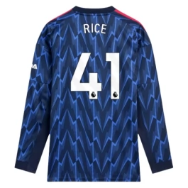 Arsenal Rice 41 Uitshirt 2025-2026 L/S Voetbaltenue