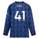 Arsenal Rice 41 Uitshirt 2025-2026 L/S Voetbaltenue