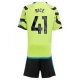 Arsenal Rice 41 Uitshirt Kids 2023-2024 Voetbaltenue