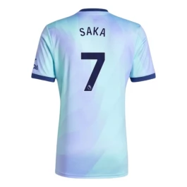 Arsenal Saka 7 Third Shirt 2024-2025 Voetbaltenue