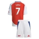 Arsenal Saka 7 Thuisshirt Kids 2024-2025 Voetbaltenue