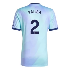 Arsenal Saliba 2 Third Shirt 2024-2025 Voetbaltenue