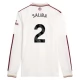 Arsenal Saliba 2 Third Shirt 2025-2026 L/S Voetbaltenue