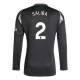 Arsenal Saliba 2 Uitshirt 2024-2025 L/S Voetbaltenue