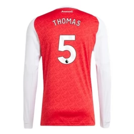 Arsenal Thomas 5 Thuisshirt 2025-2026 L/S Voetbaltenue