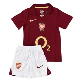 Arsenal Thuisshirt Kids Retro 2005-2006 Voetbaltenue