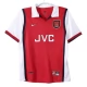 Arsenal Thuisshirt Retro 1998-1999 Voetbaltenue