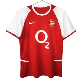 Arsenal Thuisshirt Retro 2002-2004 Voetbaltenue