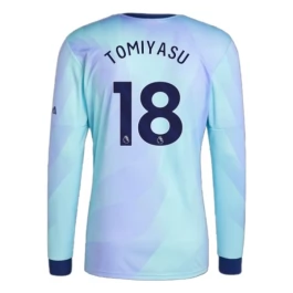Arsenal Tomiyasu 18 Third Shirt 2024-2025 L/S Voetbaltenue