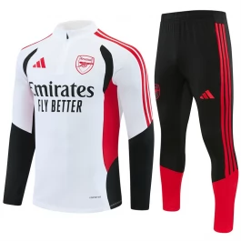 Arsenal Trainingspak 2026-27 - 1-4 Zip Wit
