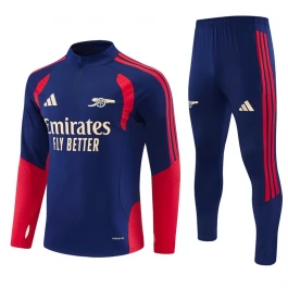 Arsenal Trainingspak 2026-27 Kind - 1-4 Zip Blauw