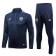 Arsenal Trainingspakken 2023-24 - 1-4 Zip Blauw