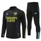 Arsenal Trainingspakken 2023-24 - 1-4 Zip Zwart