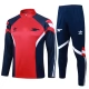 Arsenal Trainingspakken 2024-25 - 1-4 Zip Rood