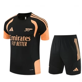 Arsenal Trainingsshirt en Shorts 2026-27 Kind Zwart
