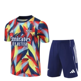 Arsenal Trainingsshirtpak 2025-26 - Shorts Rood