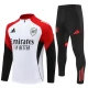 Arsenal Trainingssweaterpak 2025-26 - 1-4 Zip Wit