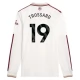 Arsenal Trossard 19 Third Shirt 2025-2026 L/S Voetbaltenue