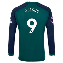 Arsenal Voetbaltenue G.Jesus 9 2023-2024 Third Shirt - L/S