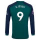 Arsenal Voetbaltenue G.Jesus 9 2023-2024 Third Shirt - L/S