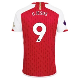 Arsenal Voetbaltenue G.Jesus 9 2023-2024 Thuisshirt