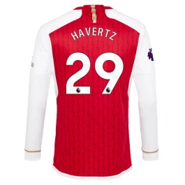 Arsenal Voetbaltenue Havertz 29 2023-2024 Thuisshirt - L/S