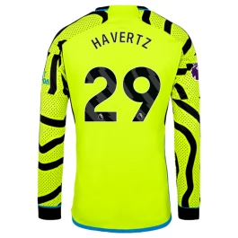 Arsenal Voetbaltenue Havertz 29 2023-2024 Uitshirt - L/S