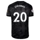 Arsenal Voetbaltenue Jorginho 20 2022-2023 Uitshirt