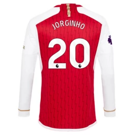 Arsenal Voetbaltenue Jorginho 20 2023-2024 Thuisshirt - L/S